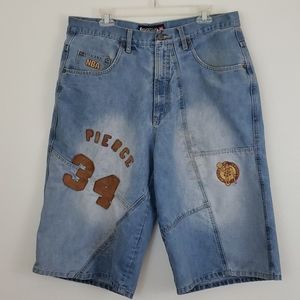 Boston Celtics NBA UNK Denim Shorts - 36